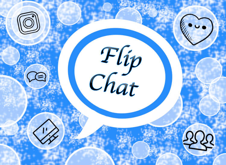 Картинка бесплатное общение в видеочате flipchat без границ